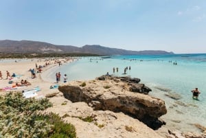 Från Chania: Dagsutflykt till Elafonisi-öns rosa sandstrand