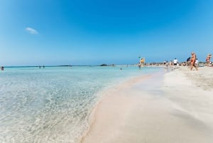 Från Chania: Dagsutflykt till Elafonisi-öns rosa sandstrand