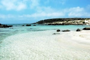 Från Chania: Dagsutflykt till Elafonisi-öns rosa sandstrand
