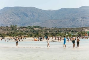 Från Chania: Dagsutflykt till Elafonisi-öns rosa sandstrand