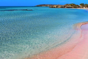 Från Chania: Dagsutflykt till Elafonisi-öns rosa sandstrand