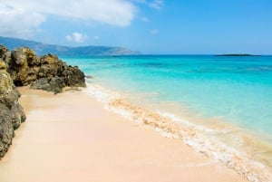 Från Chania: Dagsutflykt till Elafonisi-öns rosa sandstrand