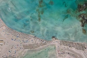 Från Chania: Dagsutflykt till Elafonisi-öns rosa sandstrand