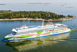 Desde Helsinki: viaje en ferry de ida y vuelta a Tallin