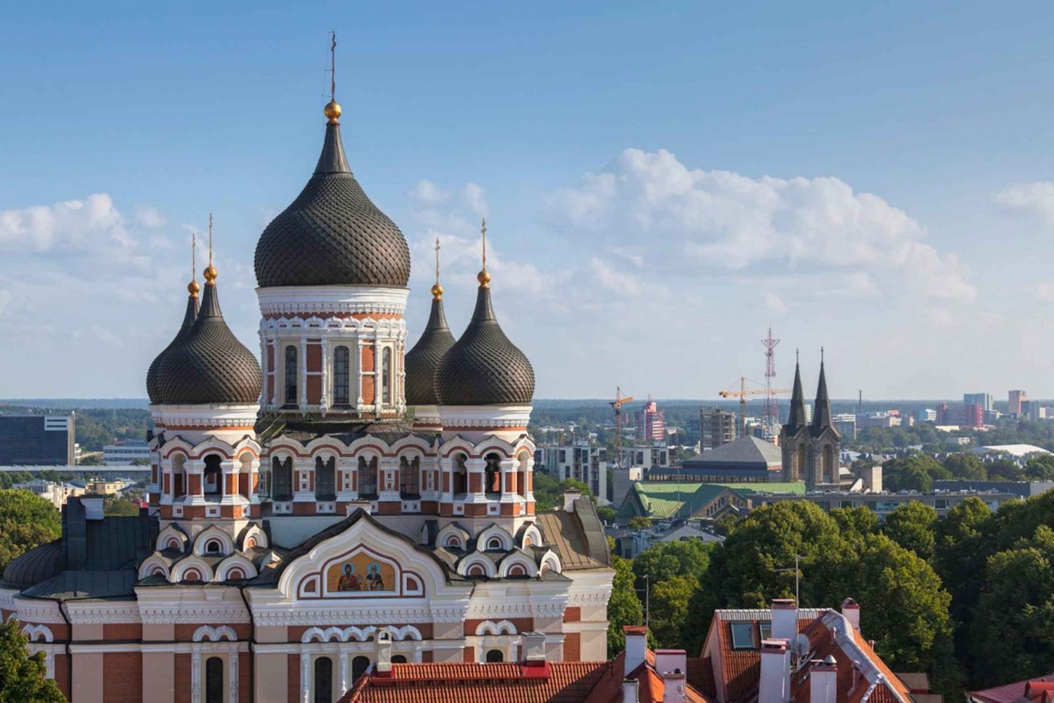 Från Helsingfors: Tallinn med färja tur och retur och guidad tur