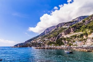 From Naples: Boat Tour of Amalfi, Positano and Ravello