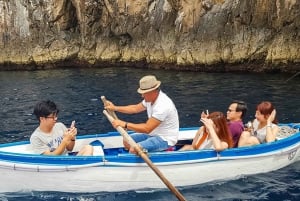 From Naples: Capri Guided Tour with Ferry Tickets & Minibus