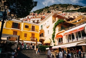 From Rome: Amalfi Coast & Positano Day Trip with Cruise
