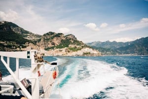 From Rome: Amalfi Coast & Positano Day Trip with Cruise