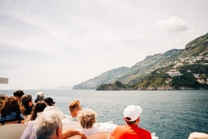 From Rome: Amalfi Coast & Positano Day Trip with Cruise