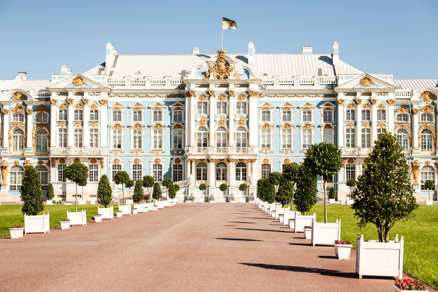 From St. Petersburg: Catherine Palace Tour with Amber Room