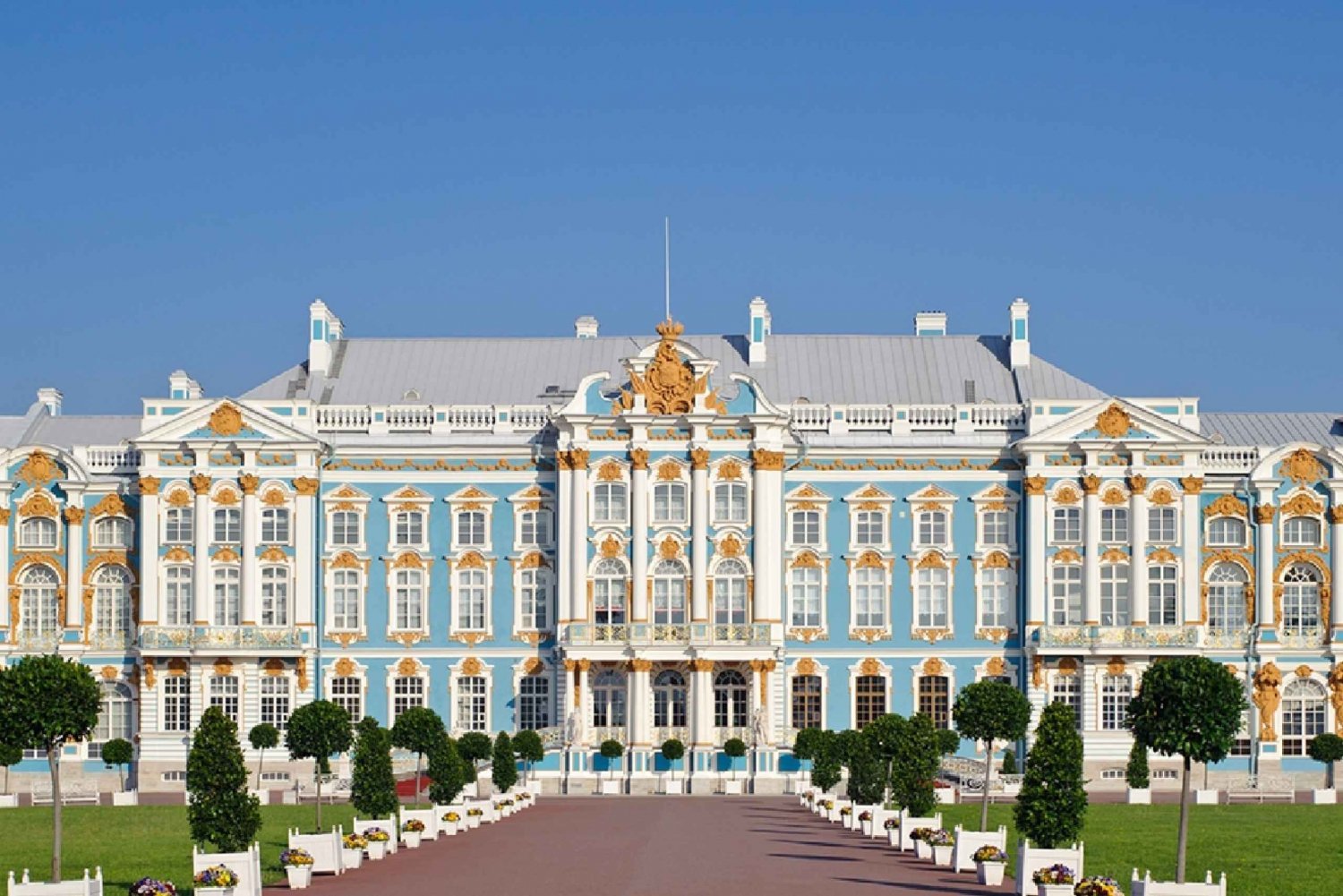 Saint-Petersburg: Private Tour of Catherine Palace & Park