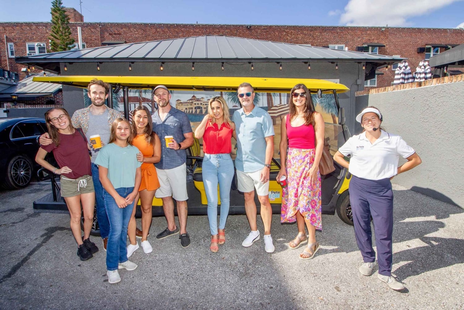 San Pietroburgo: tour in golf cart elettrico nel centro città