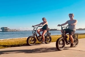 San Petersburgo, Florida: Tour en bicicleta eléctrica al atardecer y al anochecer
