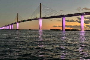 St. Petersburg, Florida: Auringonlasku ja Skyway-sillan valot -kierros