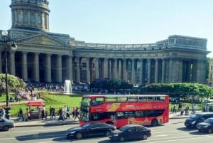 St. Petersburg: Hop-on Hop-off Bus and Boat Tour