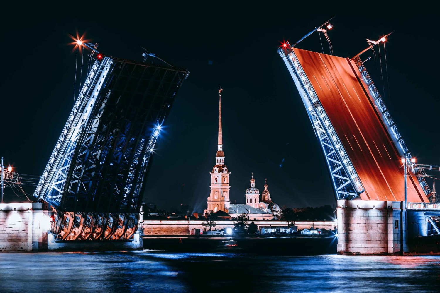 St. Petersburg: Night Cruise with Live Saxophone Music