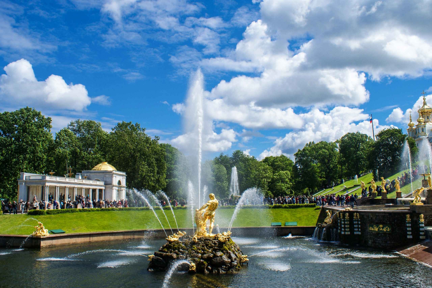 St. Petersburg: Peterhof Gardens by Hydrofoil