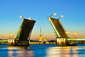 St. Petersburg: Raising Drawbridges Night Boat Tour