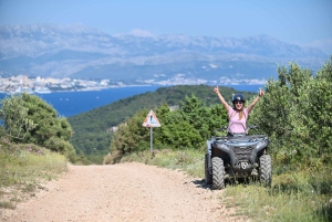 Trogir, Žedno: Čiovo Island 100% Off-Road Quad ATV Tour