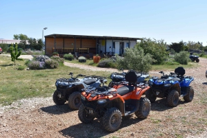 Trogir, Žedno: Čiovo Island 100% Off-Road Quad ATV Tour