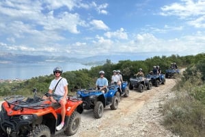 Trogir, Žedno: Čiovo Island 100% Off-Road Quad ATV Tour