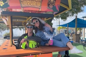 Trolley Pub Party Bike through St. Pete with Bar+Mural Stops