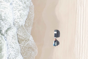 From Brisbane: Bribie Island Day Trip and 4x4 tour