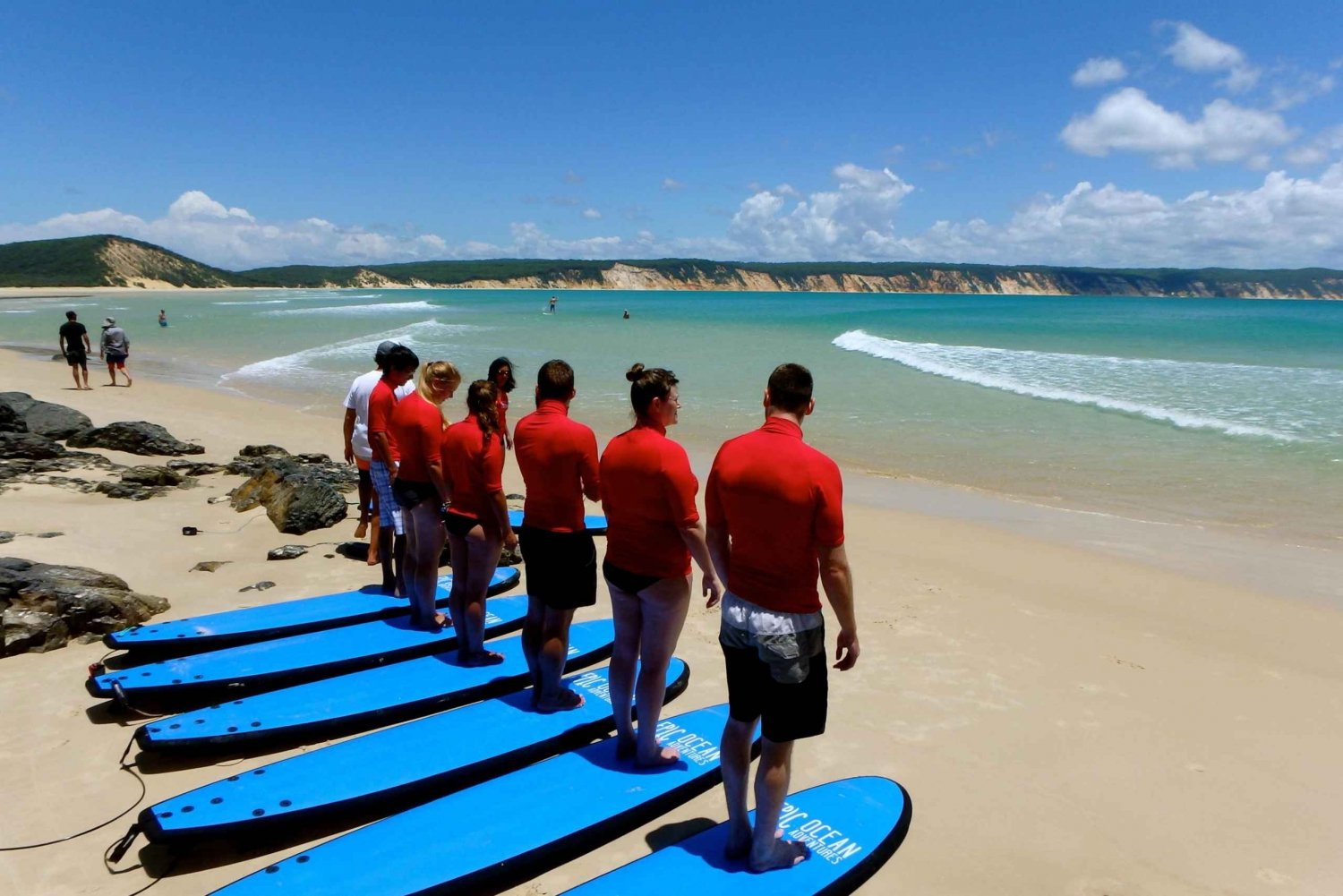 Learn to Surf Australia's Longest Wave & Beach Drive Tour