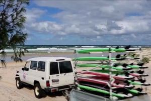 Learn to Surf Australia's Longest Wave & Beach Drive Tour