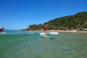 Aprenda a surfear en el recorrido por la playa y las olas más largas de Australia