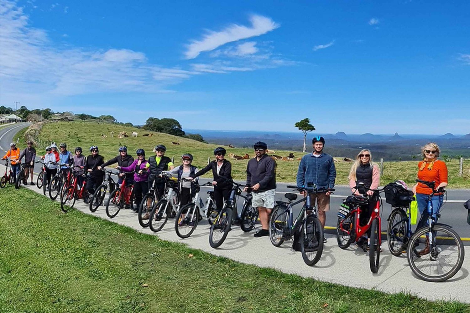 Sunshine Coast: Maleny Magic Opastettu e-Bike Tour