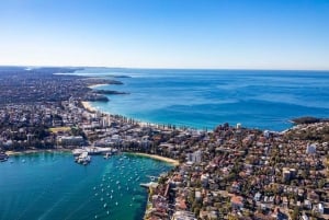 30-minütiger privater Hubschrauberrundflug über den Hafen von Sydney für 2 Personen