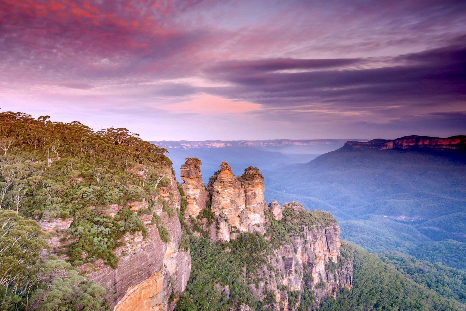 Ab Sydney: Blue Mountains am Nachmittag & Sonnenuntergang