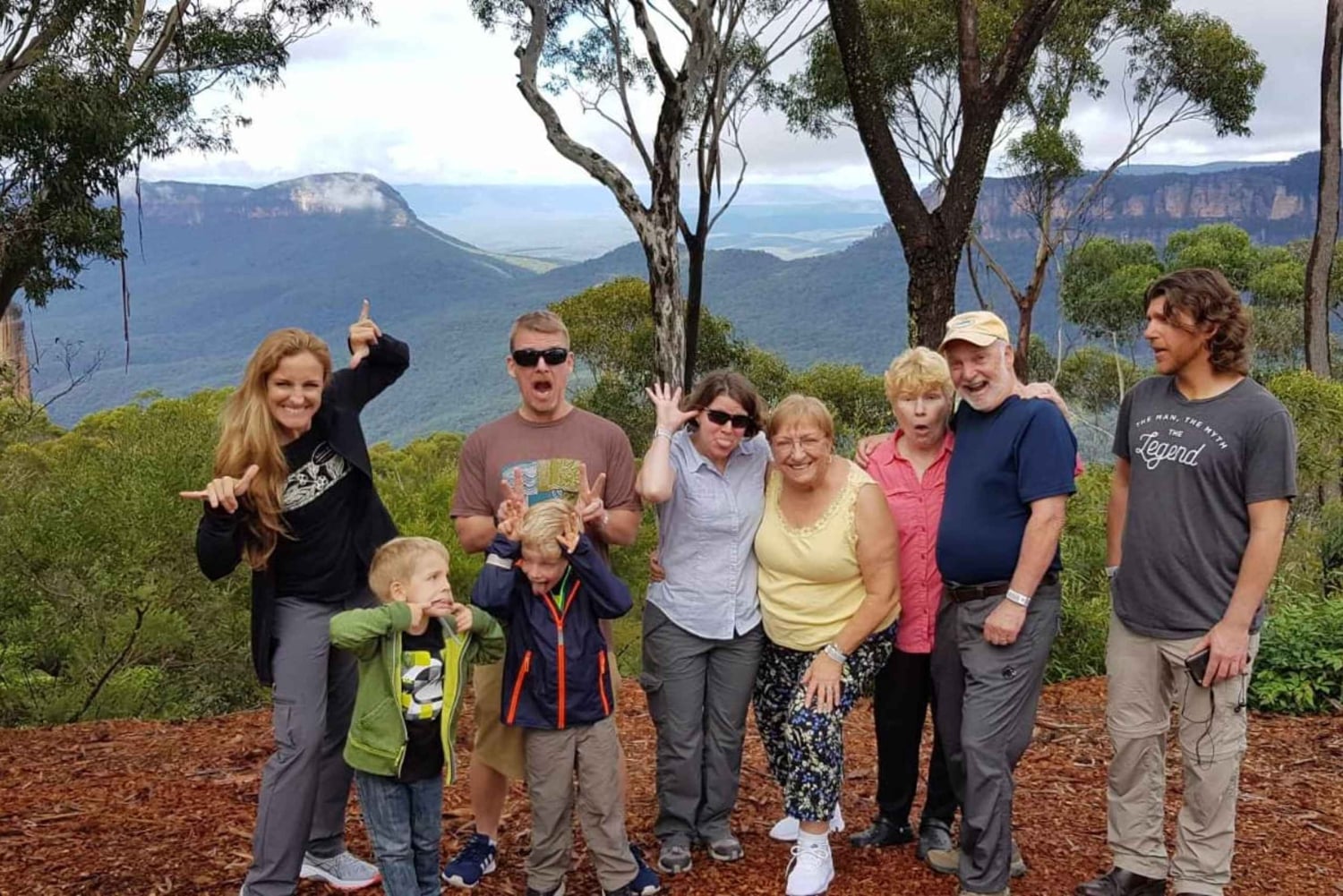 Blue Mountains dagstur lille gruppe fra Sydney
