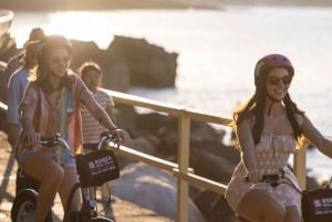 Fantastisk sykkeltur og solnedgangscruise på Manly Beach
