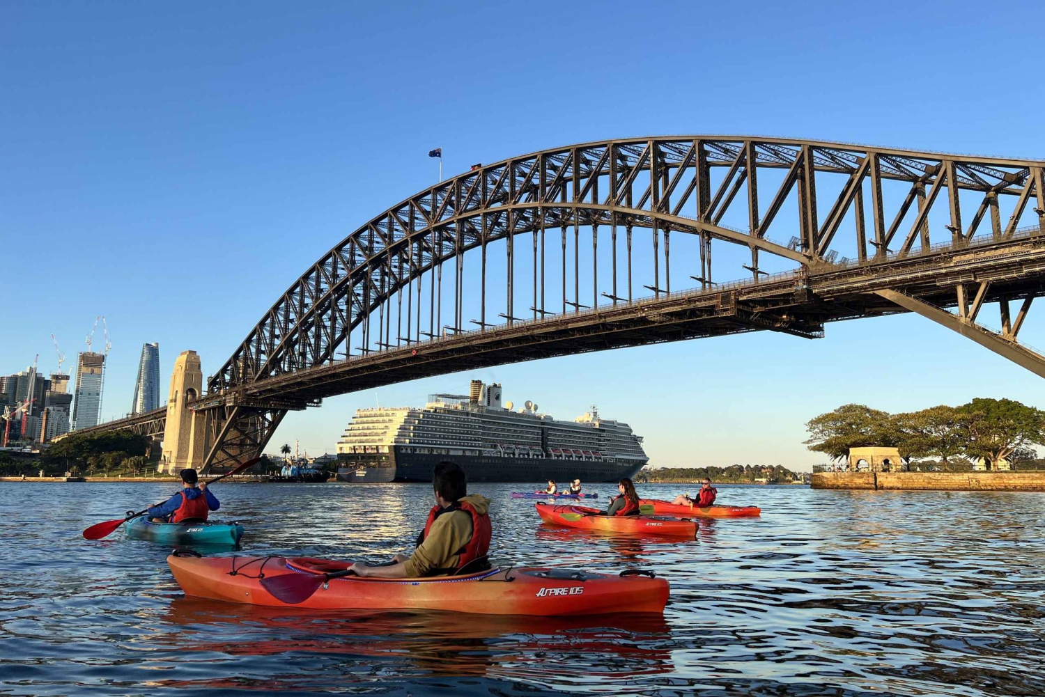 Sydney: Tour guidato dell'Opera House e del porto in kayak