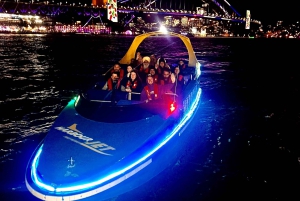 Darling Harbour: Slow Jet Boat Cruise Vivid Sydney