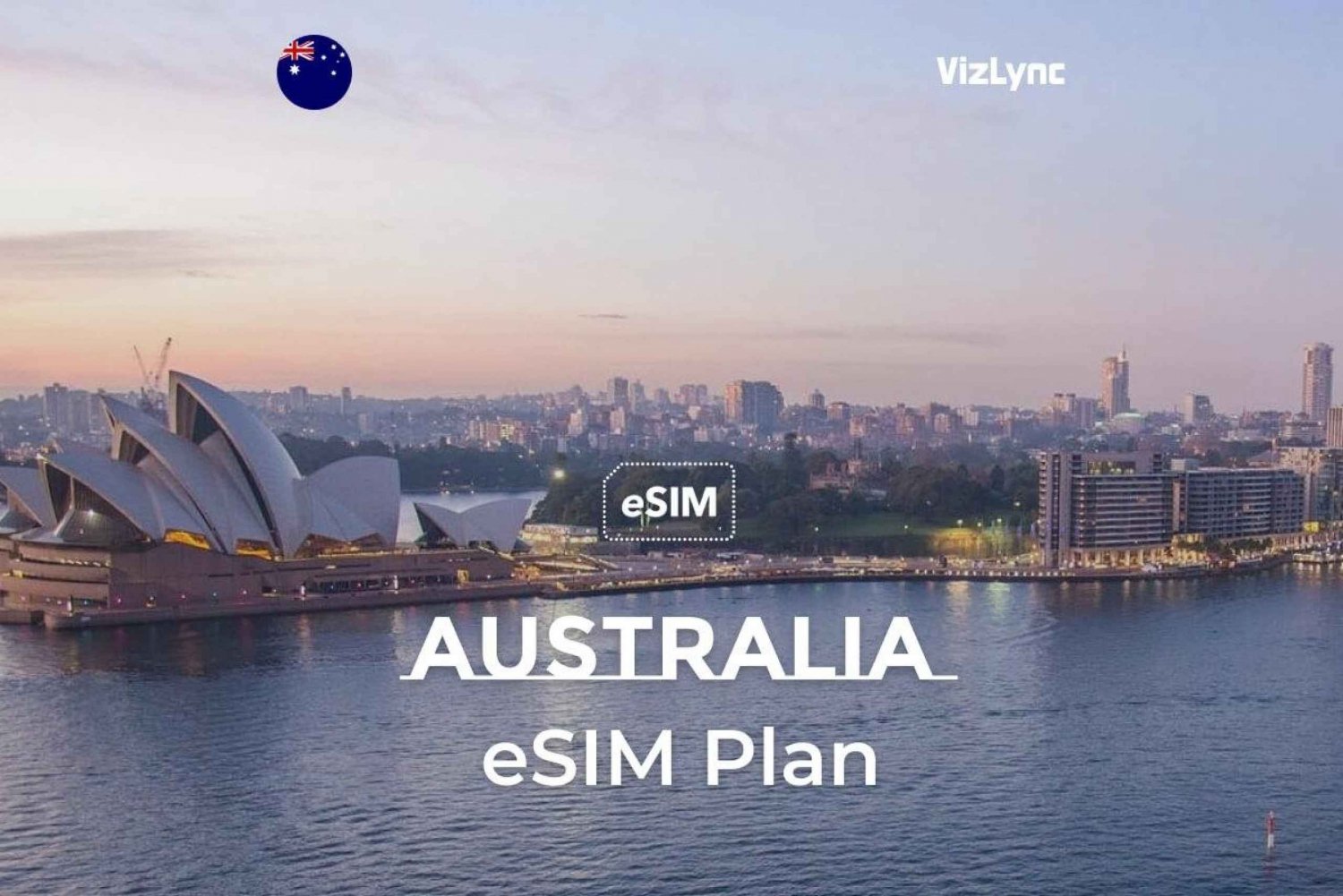 Australië: Reizen eSIM plan met supersnelle mobiele data