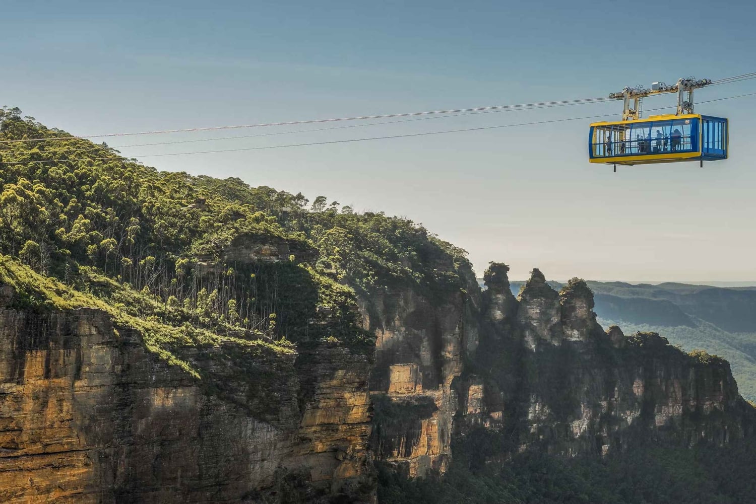 Fra Sydney: Dagstur i Blue Mountains og Hop-on, Hop-off-tur