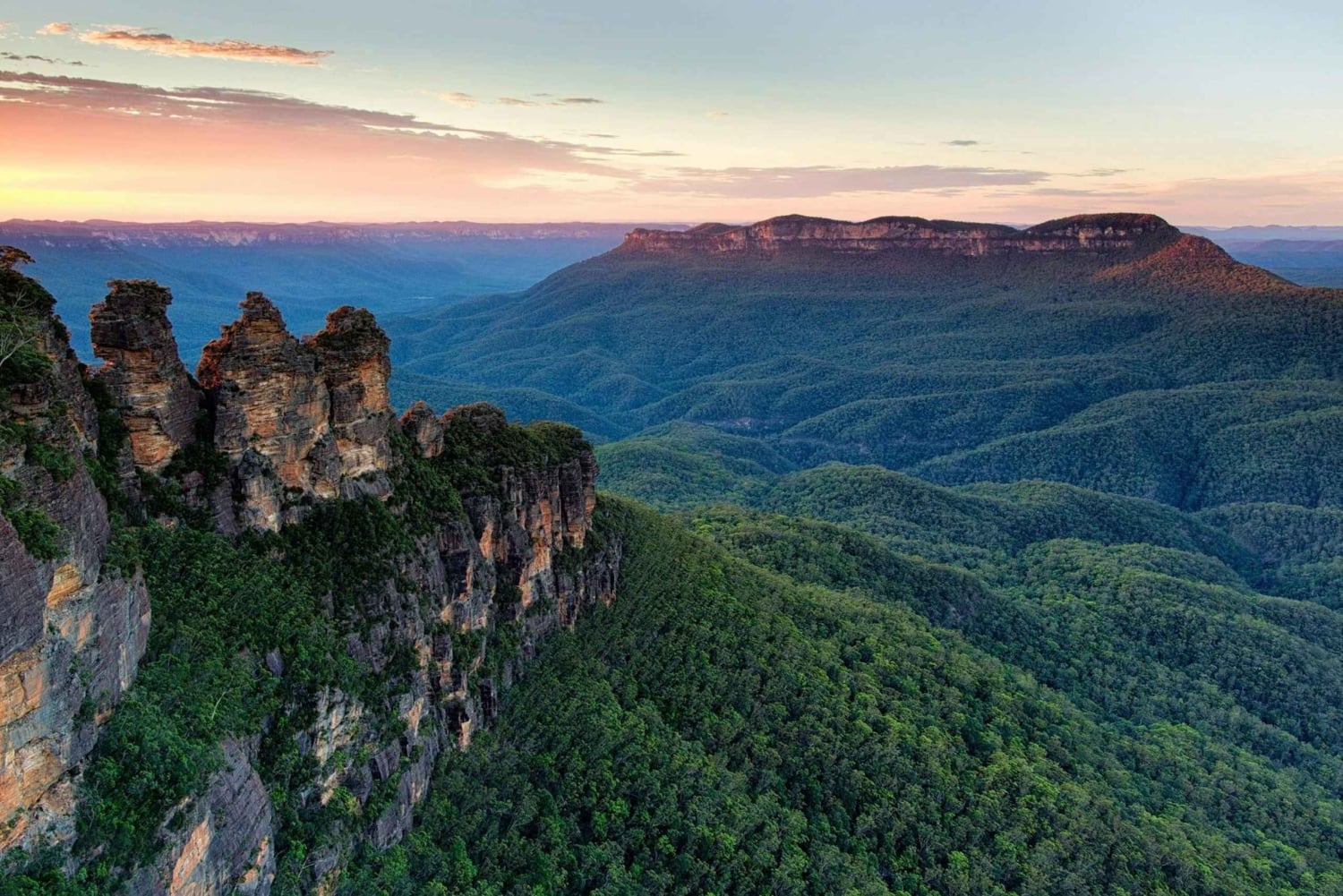 Fra Sydney: Dagstur i Blue Mountains og Hop-on, Hop-off-tur