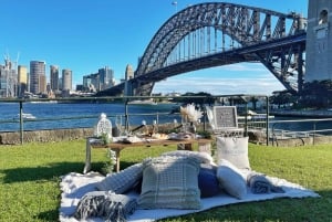 Luxury Picnic for 2 with Sydney Harbour Views at Kirribilli