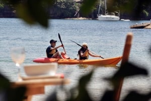 Manly: tour in kayak di 3 spiagge con pranzo