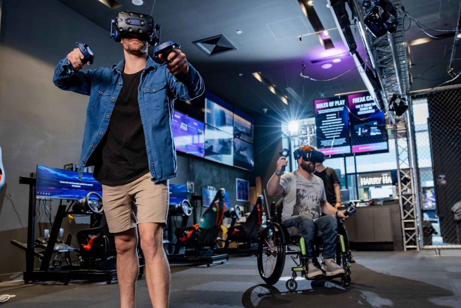 Penrith: 1 times Virtual Reality-arkadeoplevelse