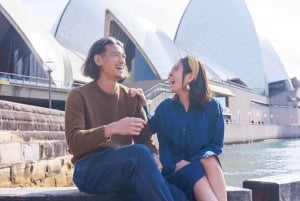 Sydney: Privat fotografering utenfor operahuset