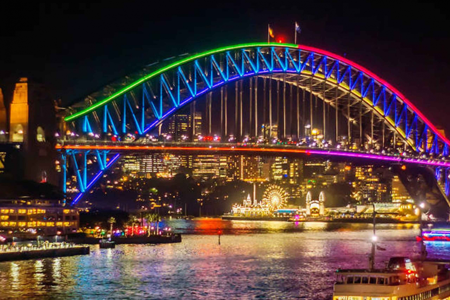 Sydney: Levende havnerundfart med kanapeer