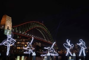 Sydney: Vivid Harbour Cruise with Canapes