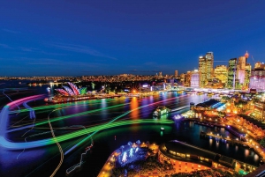 Sydney: Festival de luzes vívidas de 1 hora Cruzeiro no porto de Sydney