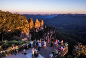 Sydney: zonsondergang Blue Mountains, bushwalk & wildernis
