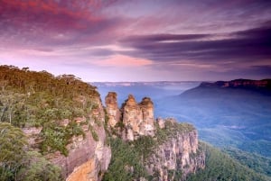 Sydney : visite des montagnes bleues au coucher du soleil